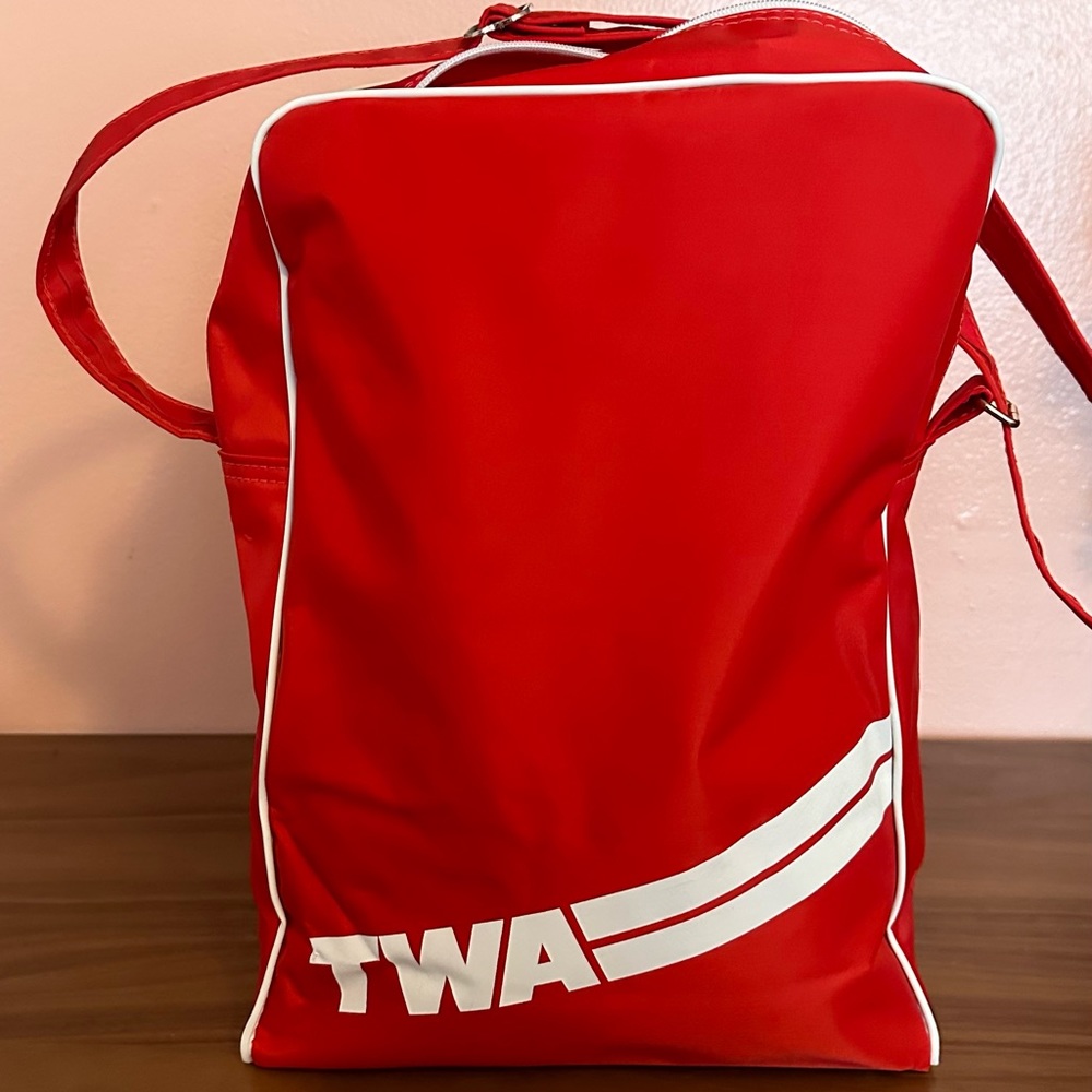 Vintage TWA Travel Tote Bag